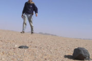 Rocks from space in Alaska backcountry