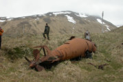 Japanese Submarines on Kiska Island in Alaska