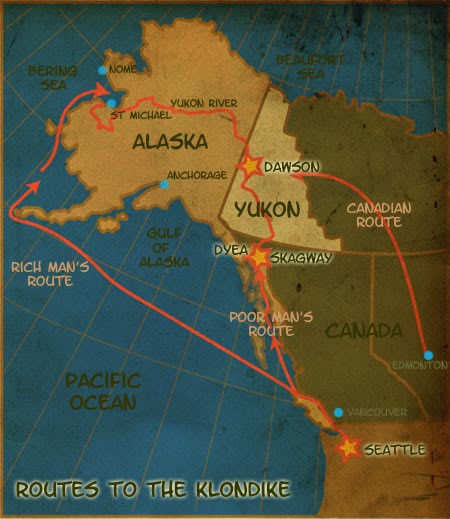 Gold Rush Map