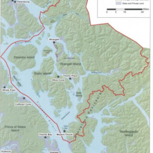 Wrangell Alaska Map