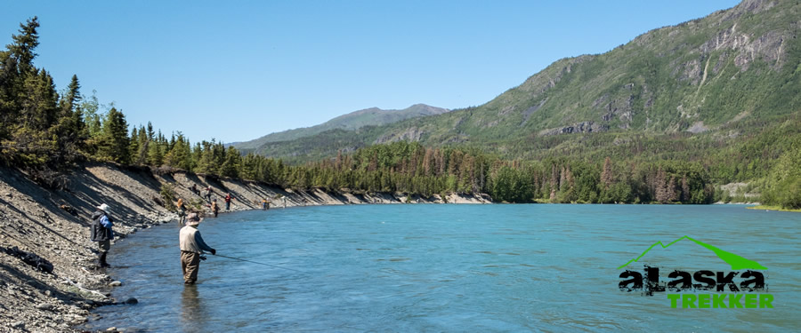 Russian River Fishing and Ferry and Salmon Fish Guide - Alaska